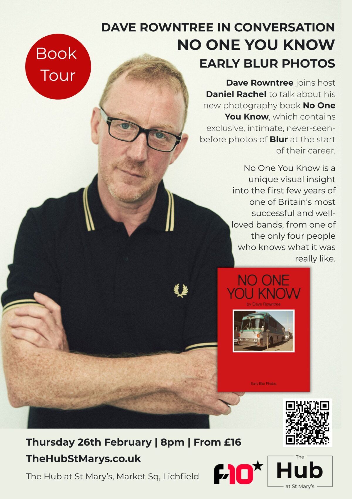 Dave Rowntree (Blur) in conversation – Daniel Rachel